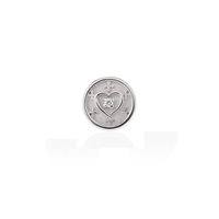 Solo pendiente Tuum Mujer Cor in Plata Diamante ORCR19C00B0 - ORCR19C00B0